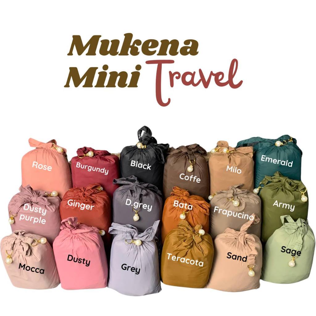 Mukena mini mukena mini travel