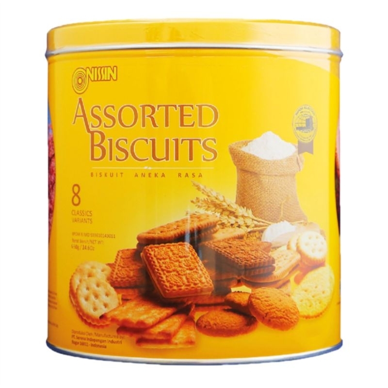 

NISSIN Assorted Biscuits Kaleng 650 g