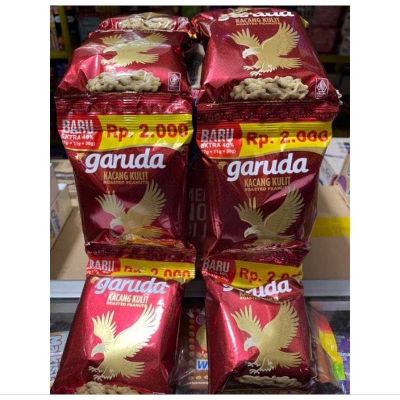 

GARUDA KACANG KULIT 2000 RENCENG (ISI 10 PCS)