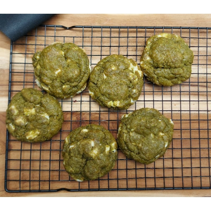

Matcha White Chocolate Cookies