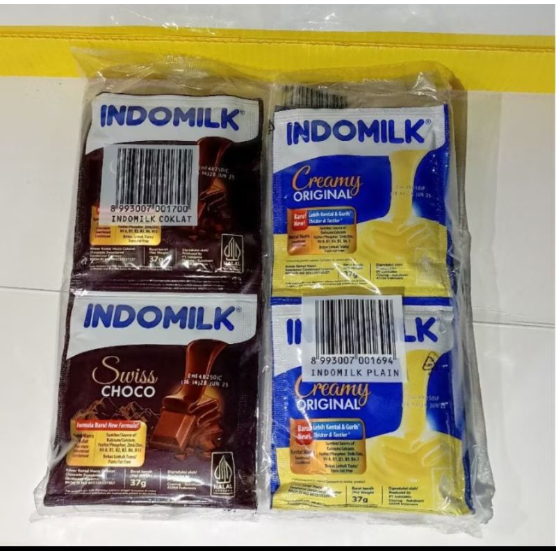 

Indomilk Susu Kental Manis Kemasan Sachet 37G Isi 6Renteng