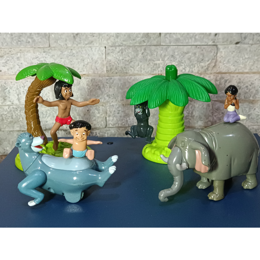 Mainan Hadiah Koleksi Happy Meal McD | Tarzan Full Set Lengkap