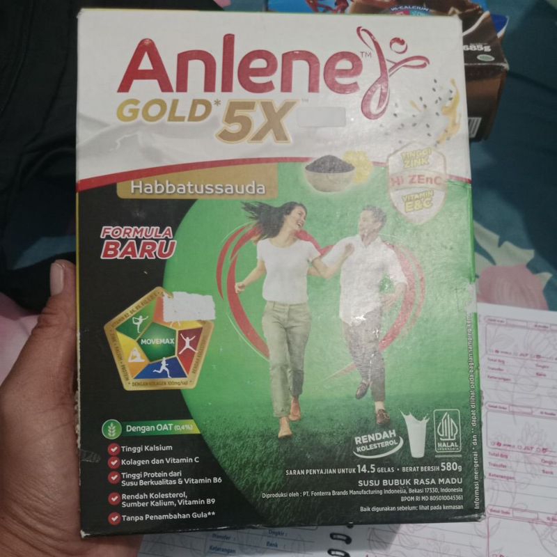 

Anlene Gold 5x Habbatussauda Formula Baru 160gram