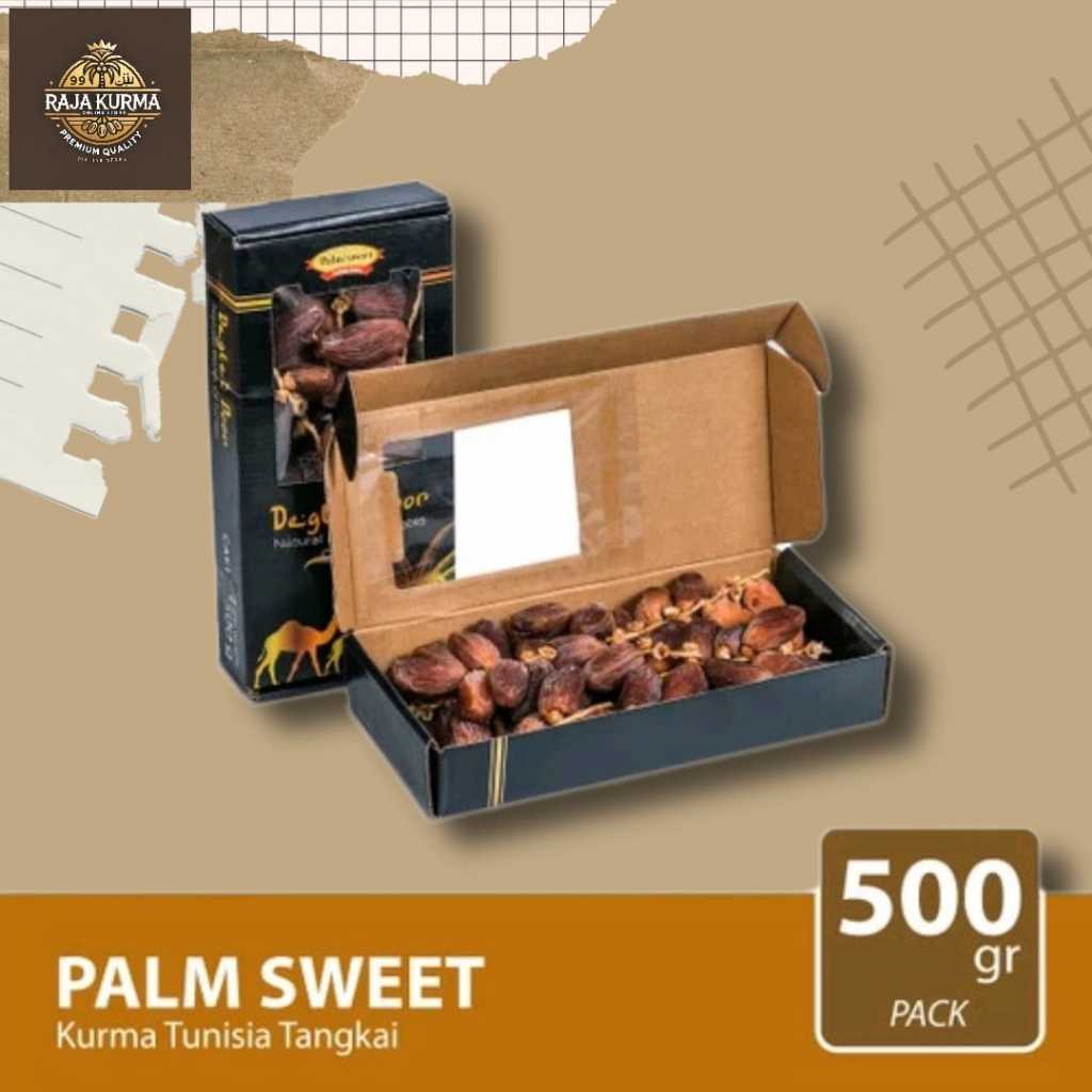 

Kurma Palm Sweet 500Gr Tangkai Tunisia