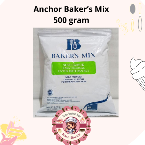 

Susu Bubuk Anchor Baker's Mix Tepung Full Cream 500 gram