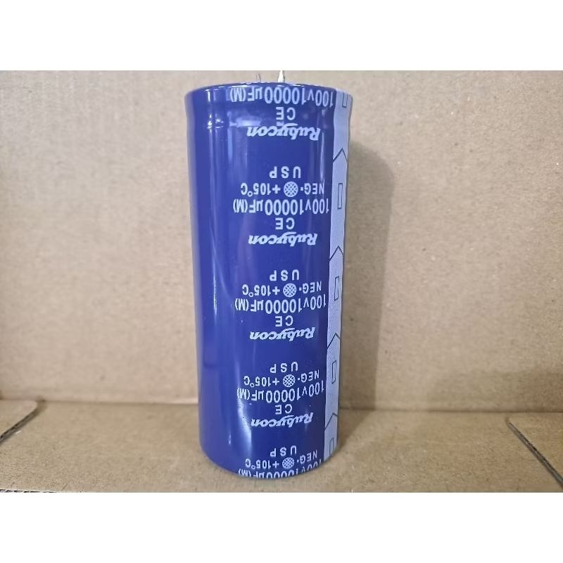 Elco/Capacitor 10000 Uf /100 Volt Rubycon USP .