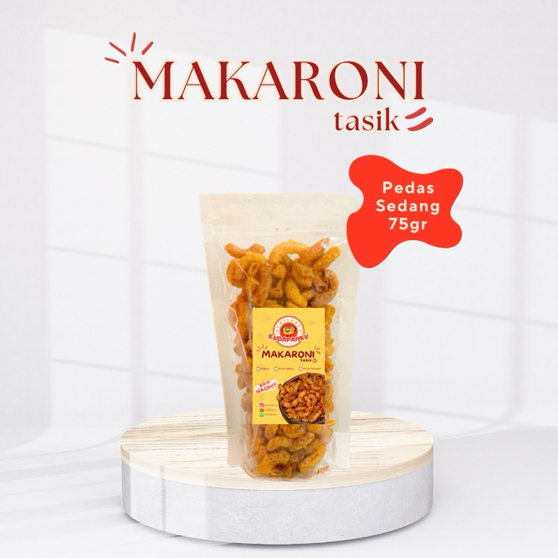 

Makaroni Kering Pedas Sedang 75gr