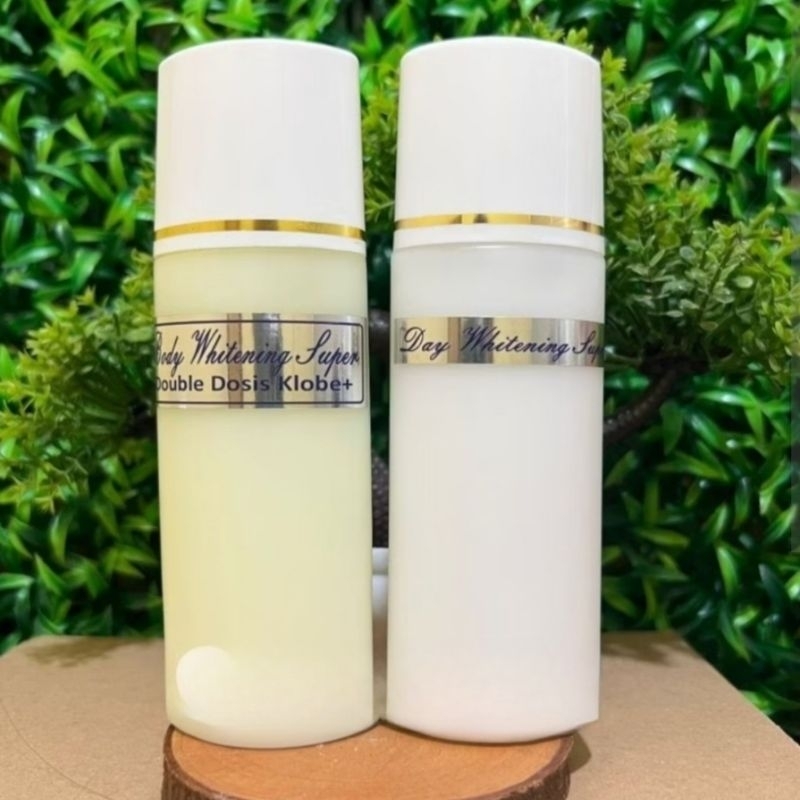 PAKET HB DOSTING Double Dosis Tinggi Whitening Klobe ++/Siang Malam Aroma Anggur