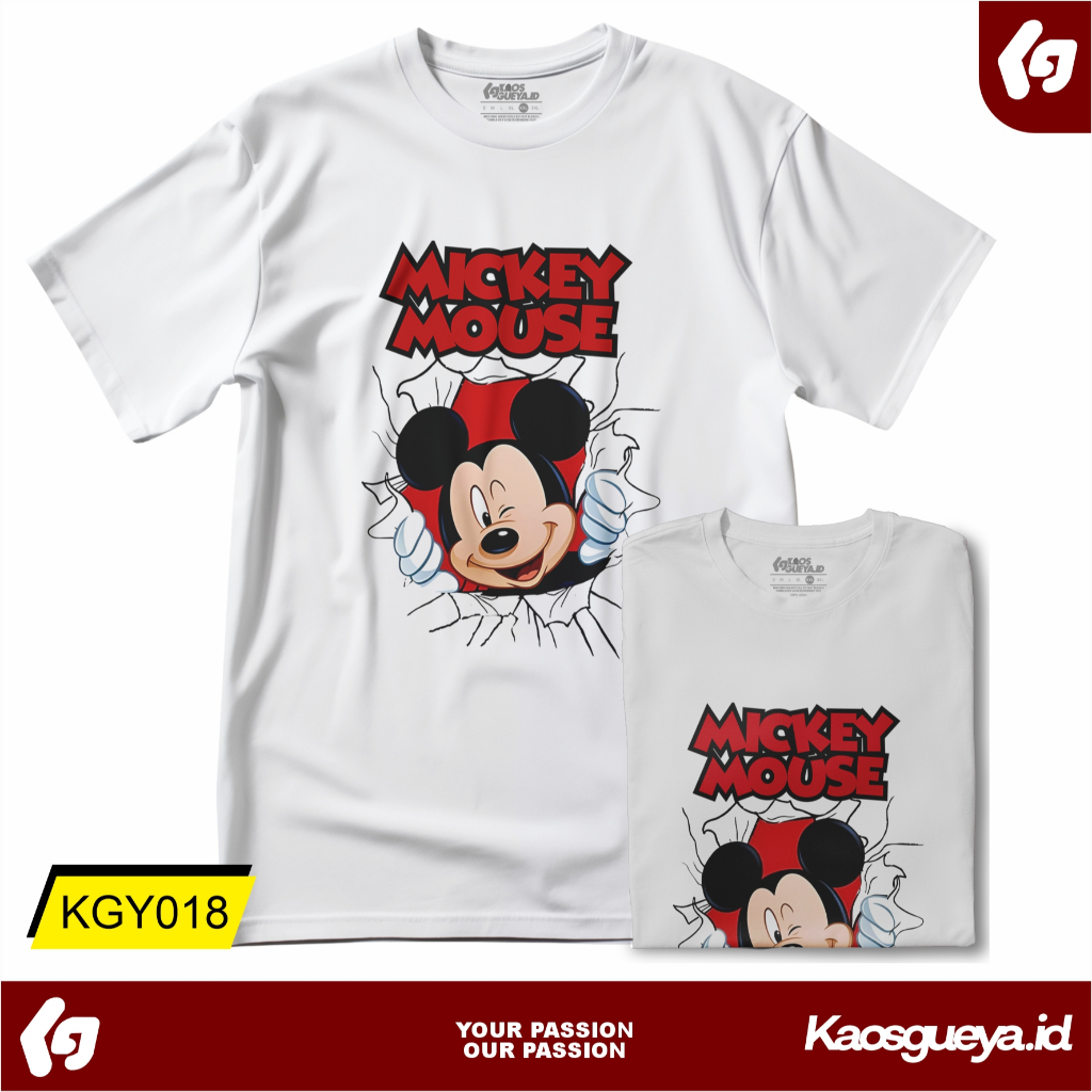Kaos Distro Mickey Mouse / Kaos Couple / Kaos Minie mouse