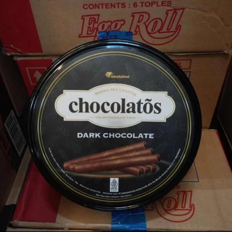 

Gery Wafer Roll Chocolatos Dark Toples 190gr