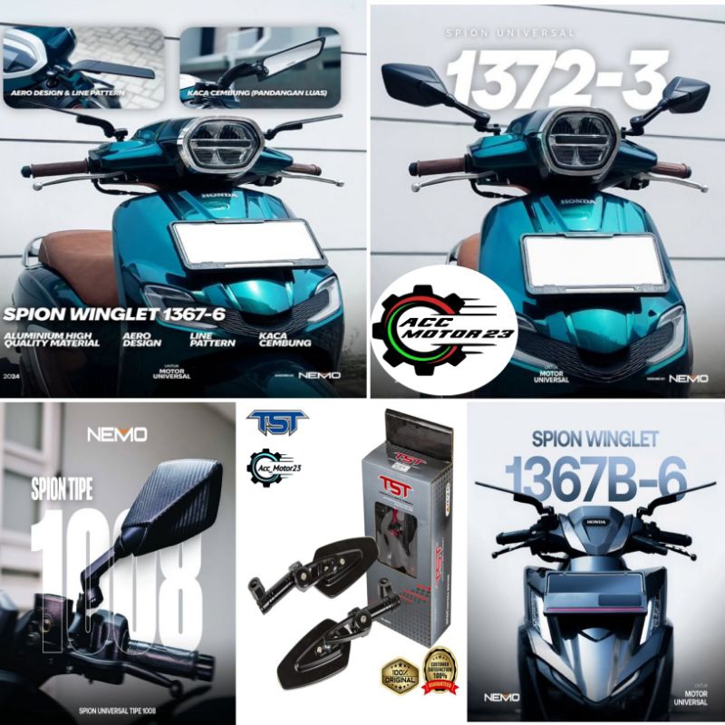 Spion Klik Nemo 1372 Spion Nemo 1008 Spion Nemo TST 1263 Spion Nemo Winglet 1367 Spion Nemo Winglet 