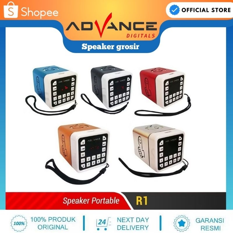 Advance R1 Speaker Portable Advance Digital Speaker Bluetooth