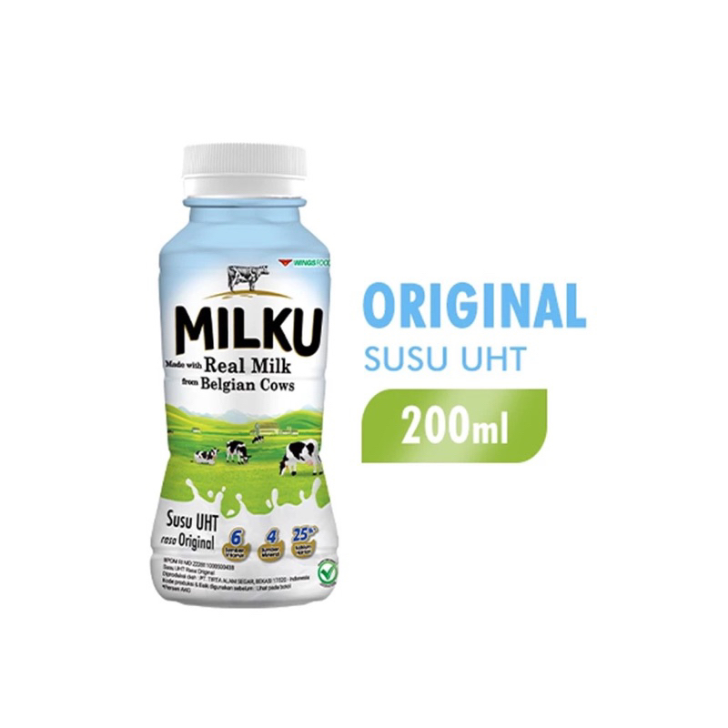 

MILKU SUSU UHT BOTOL