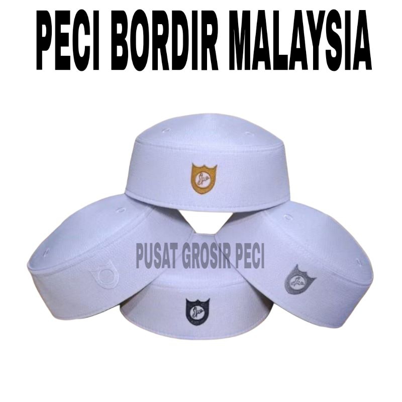 Peci Malaysia Putih Peci malaysia original abdul Karim peci malaysia terompah peci malaysia