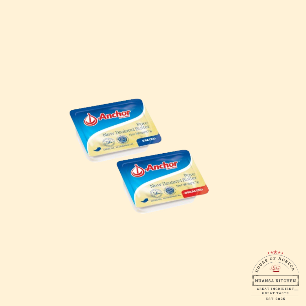 

Anchor Butter Unsalted Butter 10 x 7 gr, Best Seller / Mini Cup