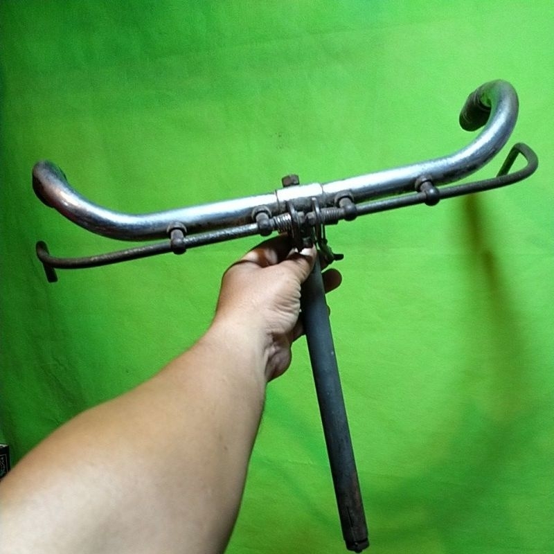 stang stir sepeda onthel fongers tua original