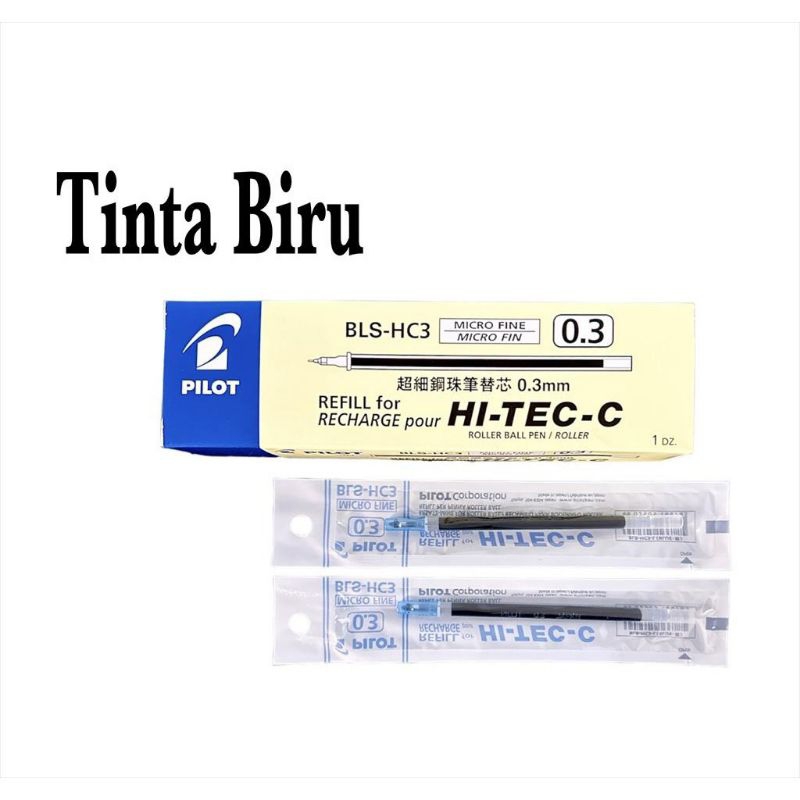 

Refill atau Isi Bulpen atau Ballpoint Pilot Hi Tech 0.3, Harga ecer