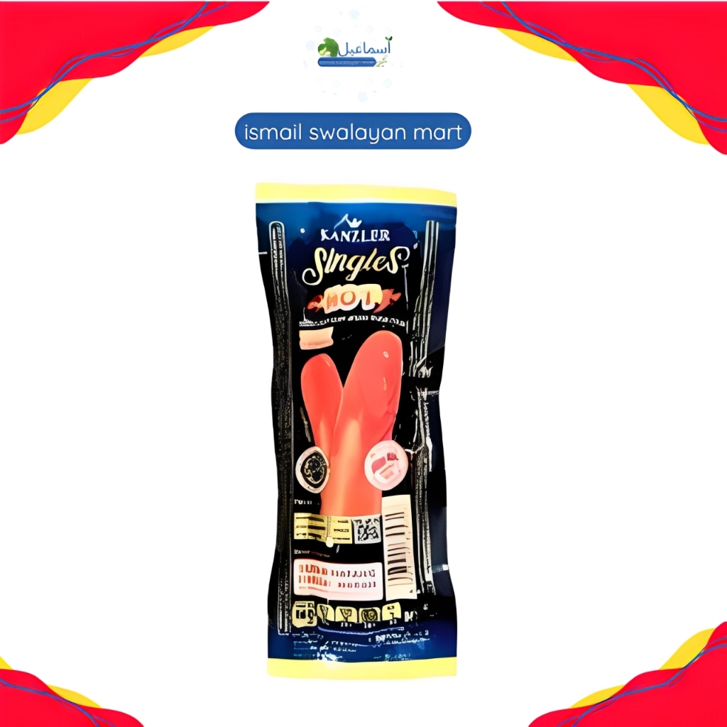 

Kanzler Singles Hot Sosis Sapi Ayam Rasa Pedas 65g Murah