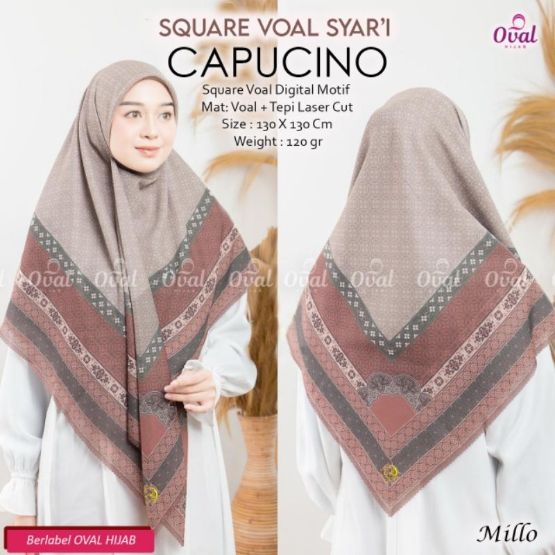 New Arrivals Jilbab Kerudung Khimar Hijab Square Segi Empat Segi Tiga Syar'i Jumbo Katun Voal Motif 