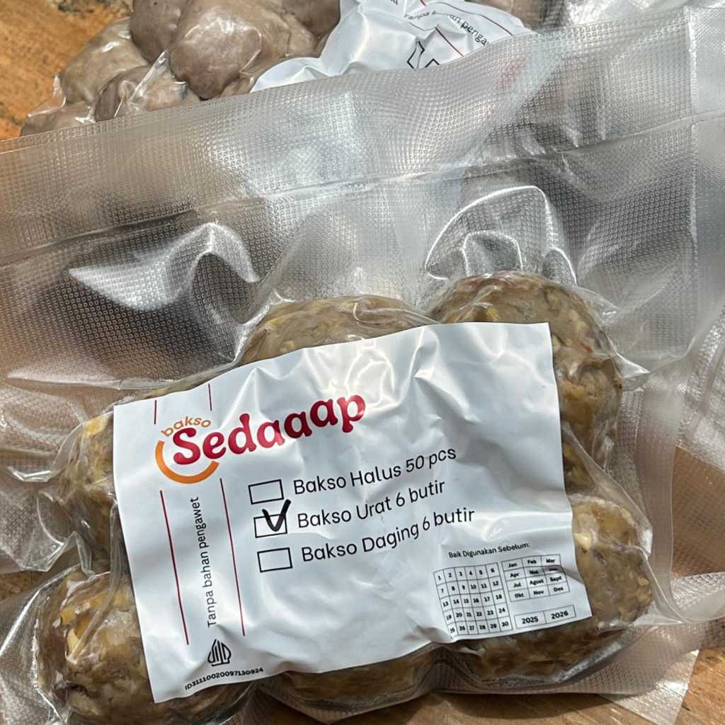 

Bakso Special Urat premium isi 6 pcs