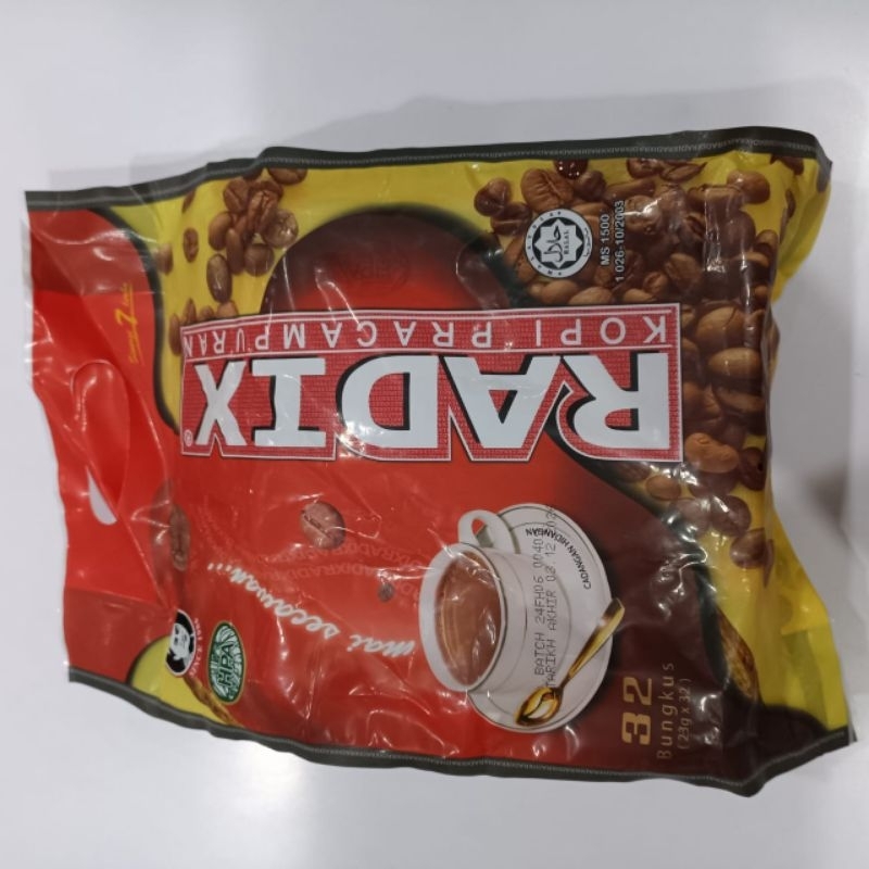 

KOPI RADIX HPAI MALAYSIA 32 Sachet original