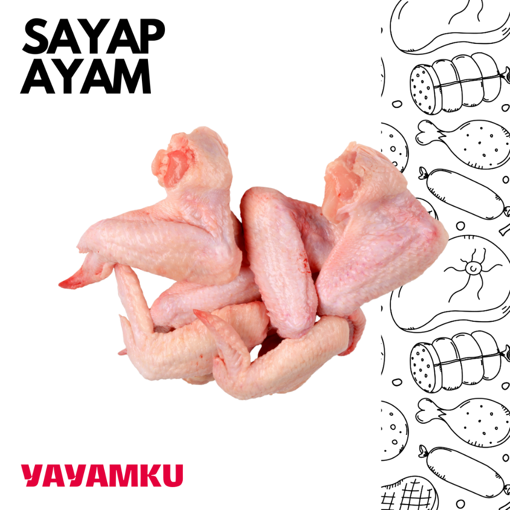 

YAYAMKU Sayap Ayam Fresh 500 gr