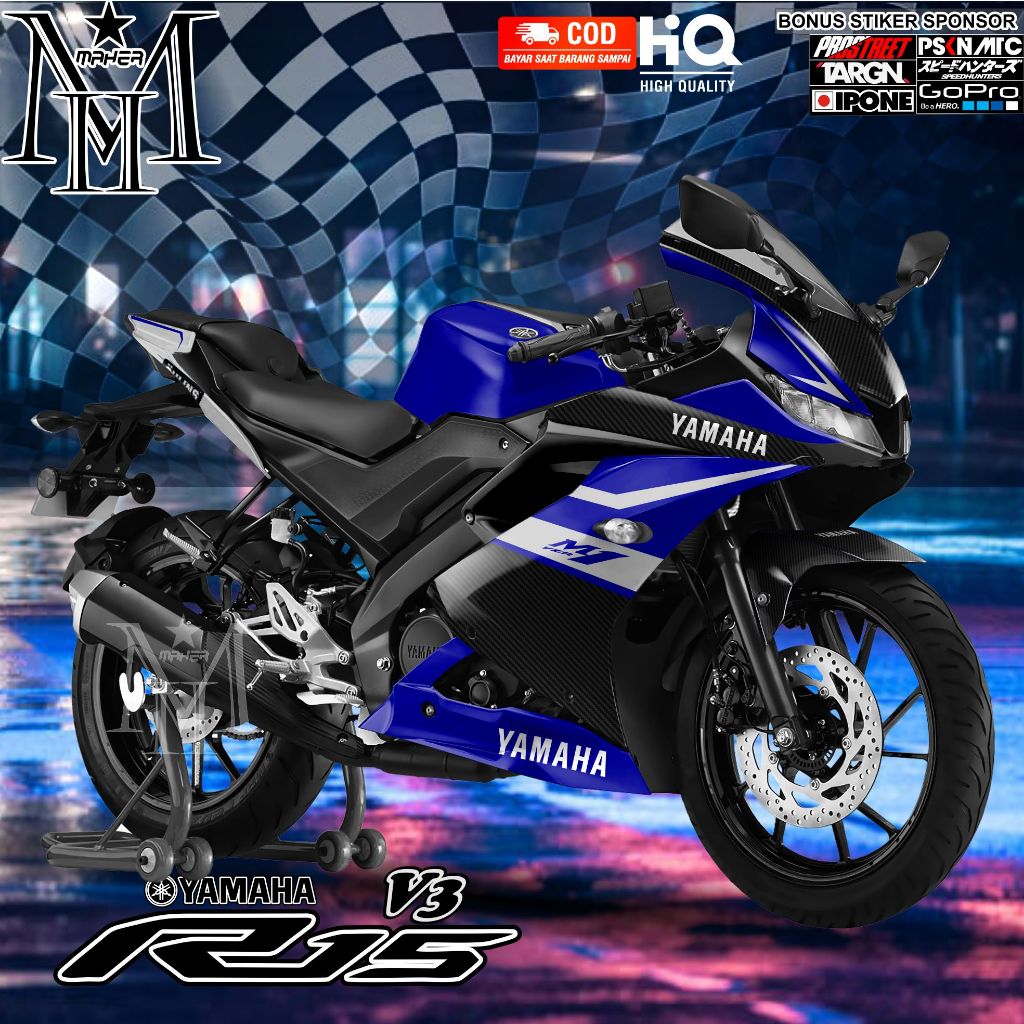 Decal full Body R15 V3 Variasi Livery m1