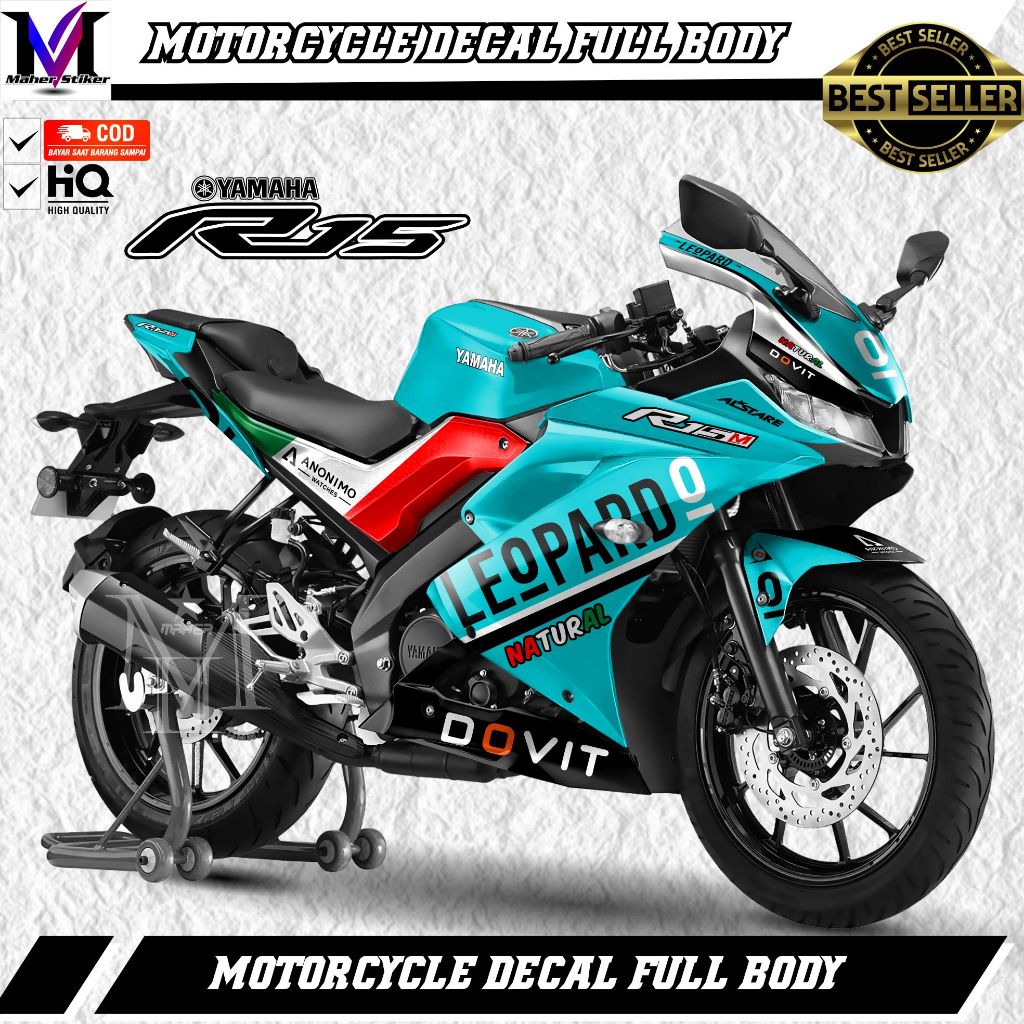 Decal full Body R15 V3 Variasi Leopard