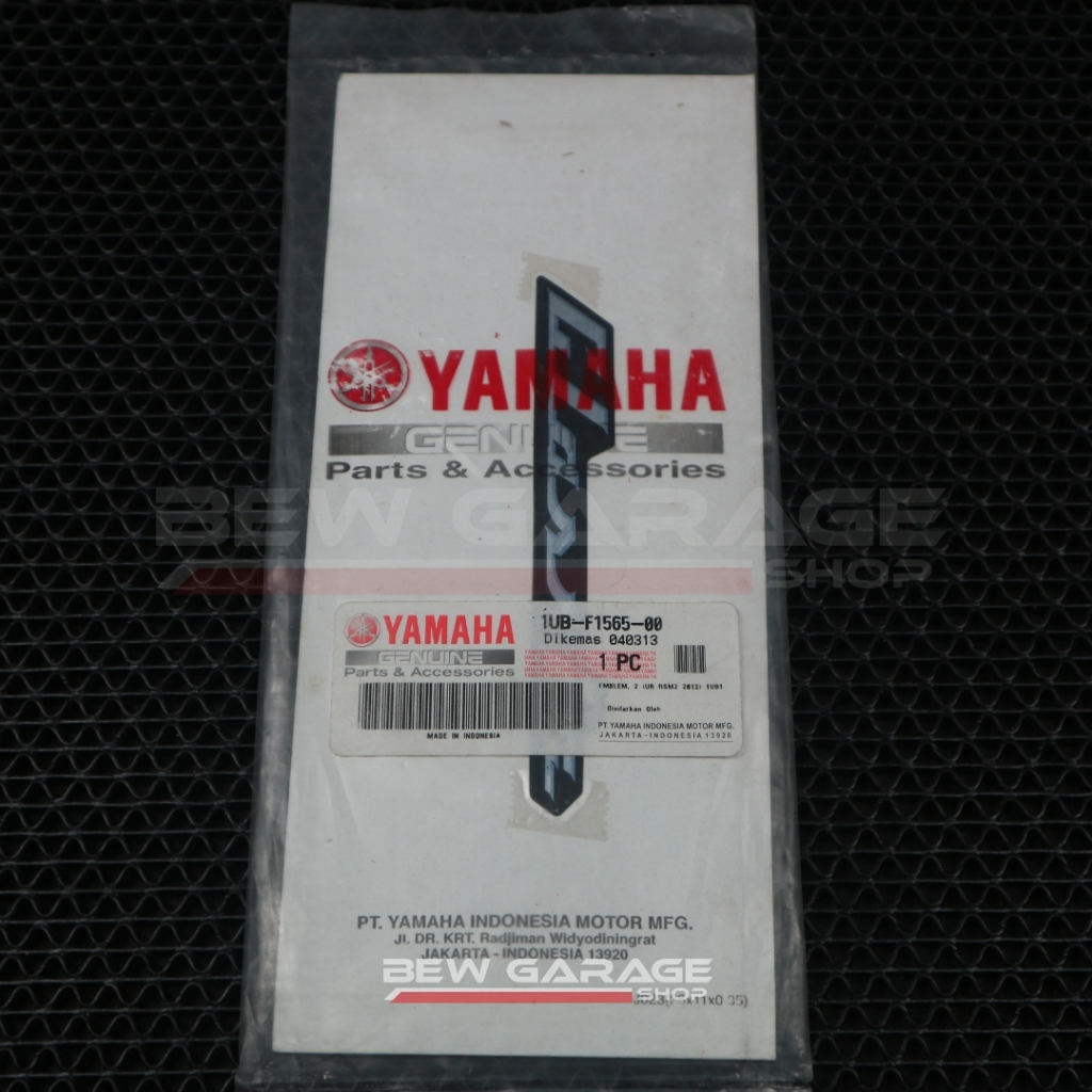 1UB-F1565-00 STRIPING STICKER EMBLEM FINO 125 PREMIUM ORIGINAL YGP