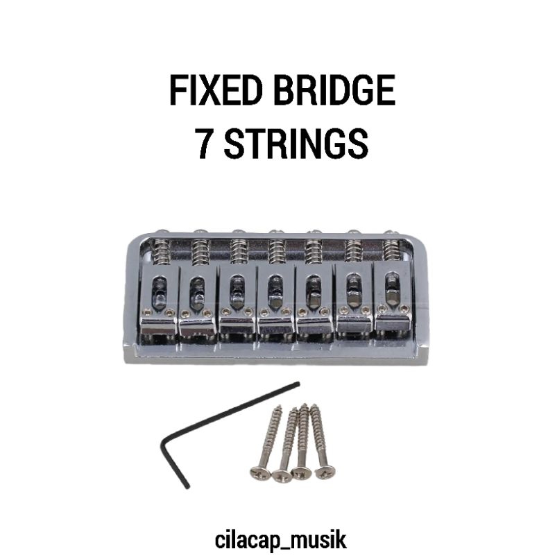 FIXED BRIDGE GITAR ELEKTRIK 7 STRINGS TREMOLO GITAR
