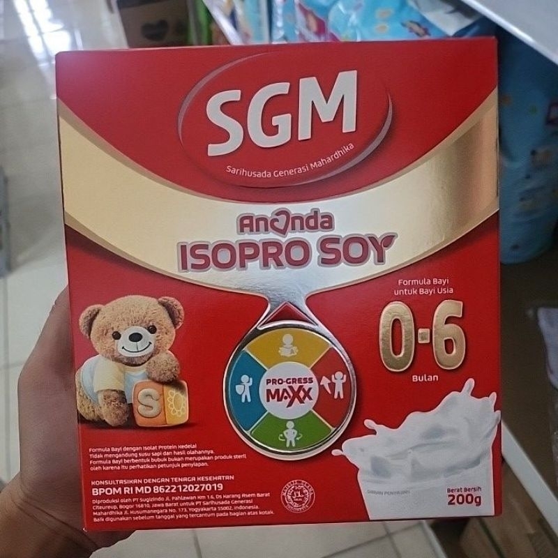 SGM ANANDA ISOPRO SOYA 200gr