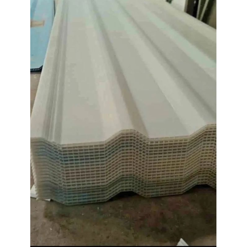 Atap upvc bening,translucent,atap tembus cahaya