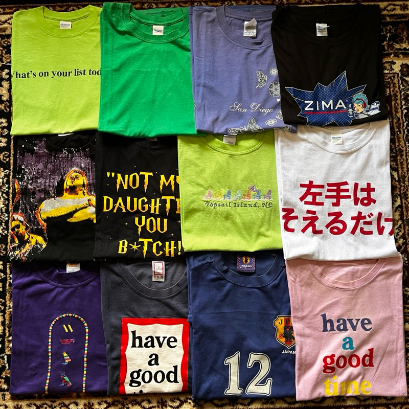 BORONGAN KAOS VINTAGE