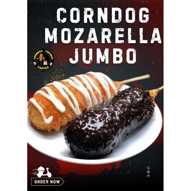 

CORDOG MOZARELLA FROZEN JUMBO