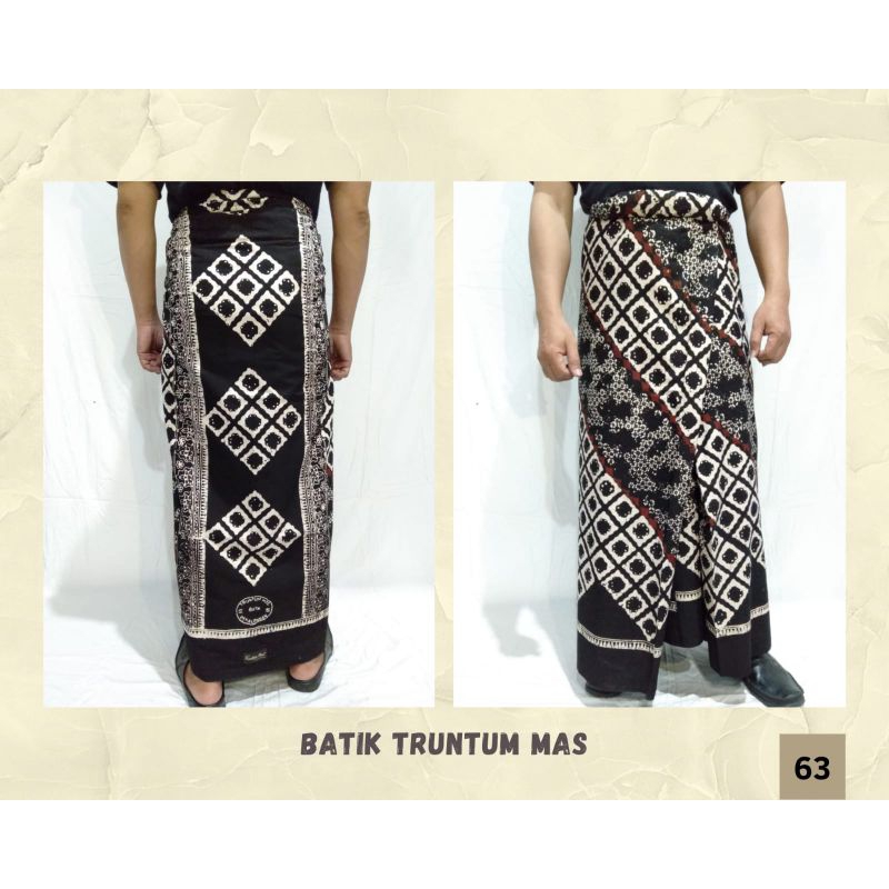 SARUNG BATIK PRIA MOTIF TRUNTUM DEWASA BATIK PEKALONGAN ORIGINAL