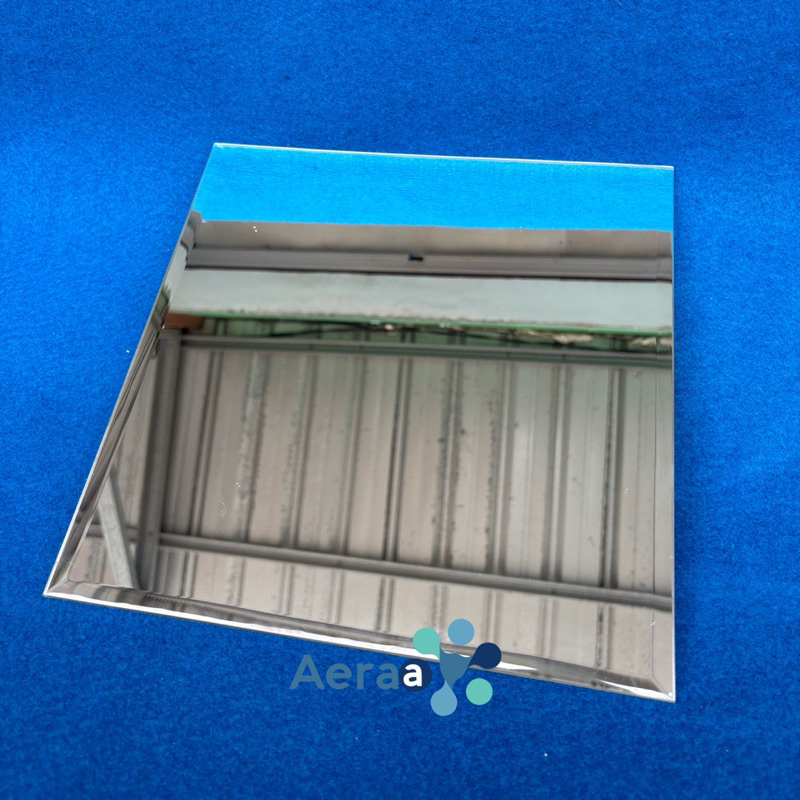 kaca cermin bevel 30x30 kaca cermin bevel dinding moulding