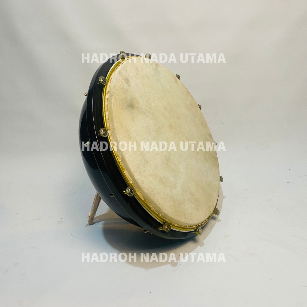 Bass  Hadroh  Banjari Jepara Motif  Ukuran 18 inch Bass Rebana Qasidah Bas Banjari Terbangan Bass Ma