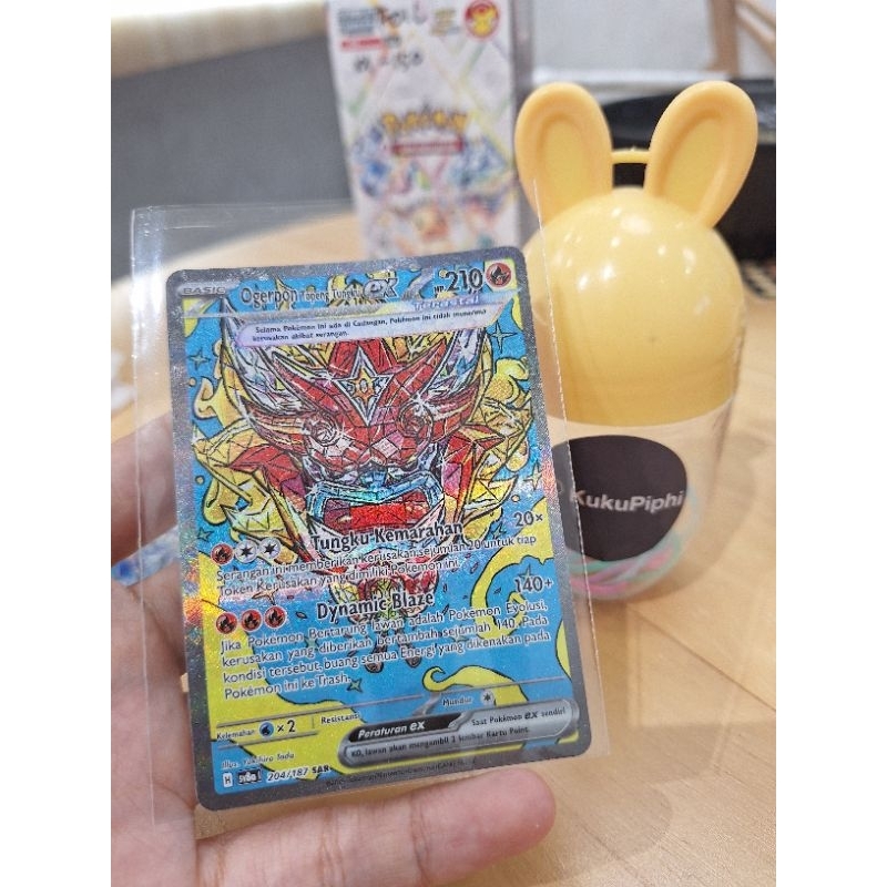 Ogerpon Topeng Tungku EX SAR 204/187 SAR