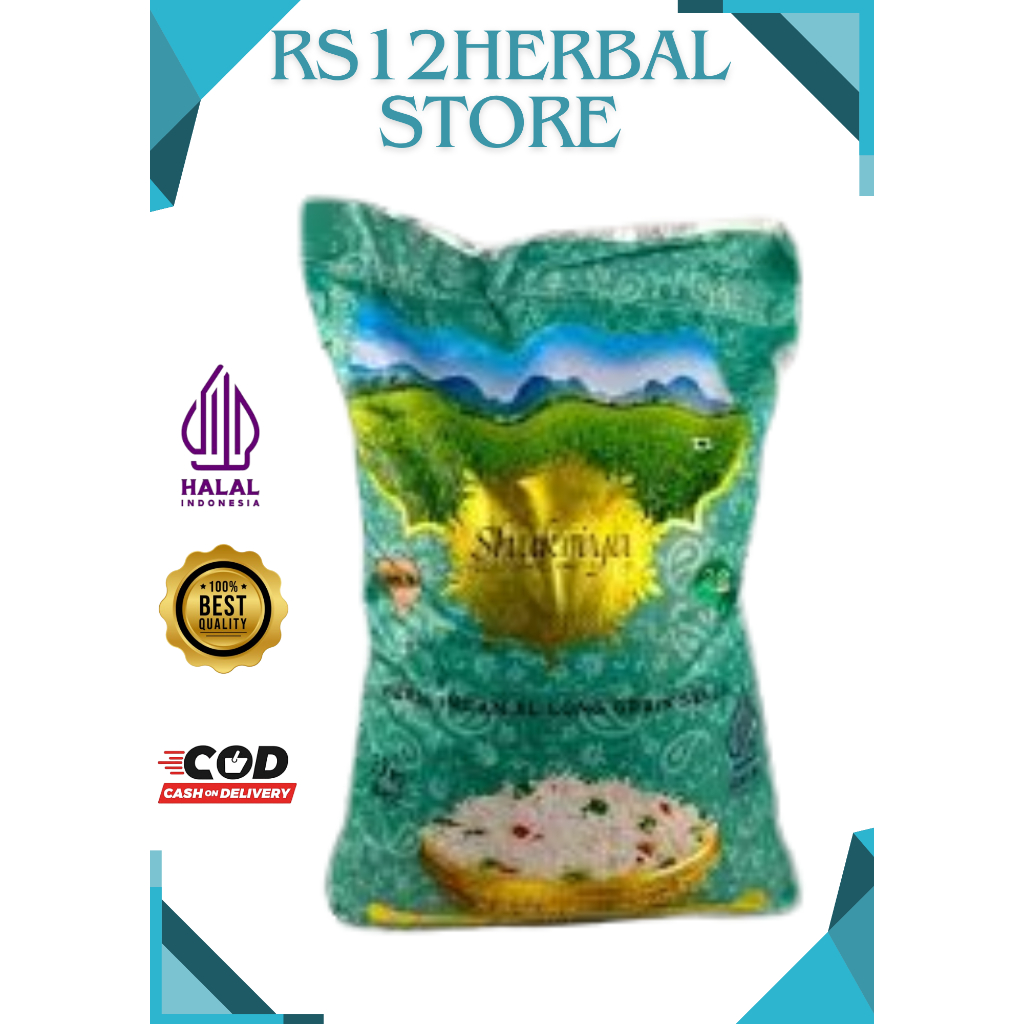 

Beras Basmati India - Shukriya Kemasan 1kg Beras Cocok Untuk Nasi Kebuli
