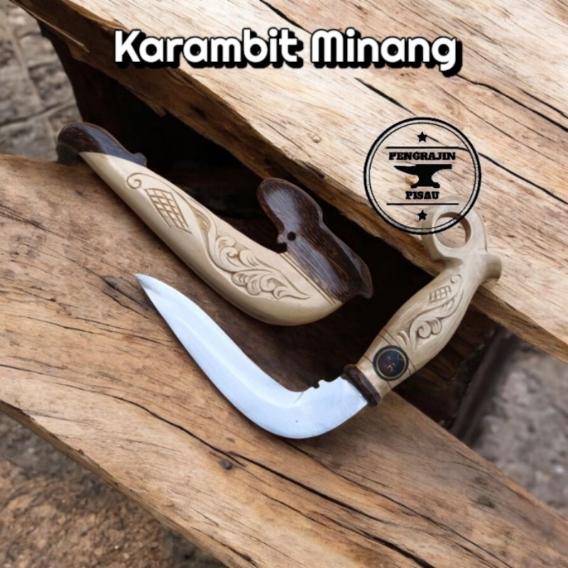 Kerambit Karambit Krambit Silat Minang Kayu Rasamala & Kayu Kopi