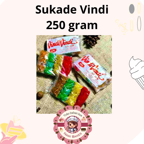 

Sukade Vindi 250 gr mix Buah Kering Warna Warni Socade