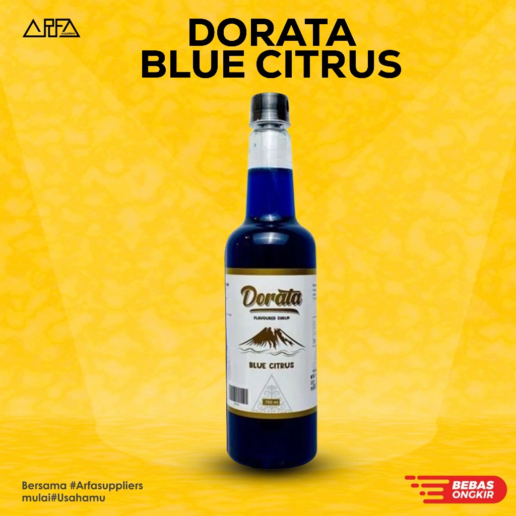 

Sirup Dorata Blue Citrus