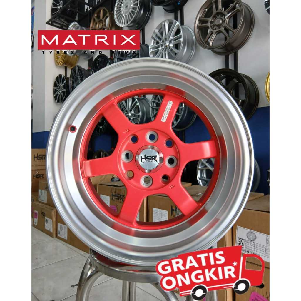 VELG MOBIL RING 15X7/8 HOLE 8X100-114,3 VELG RACING HSR TYPE TOKYO