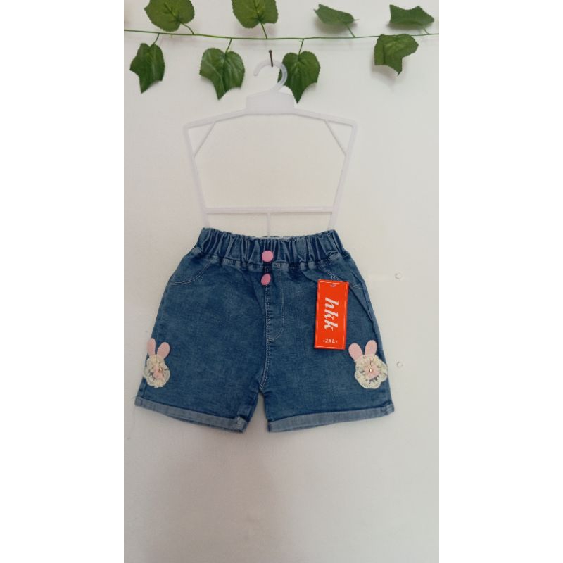 celana jeans anak perempuan/ jeans pendek/ celana anak perempuan
