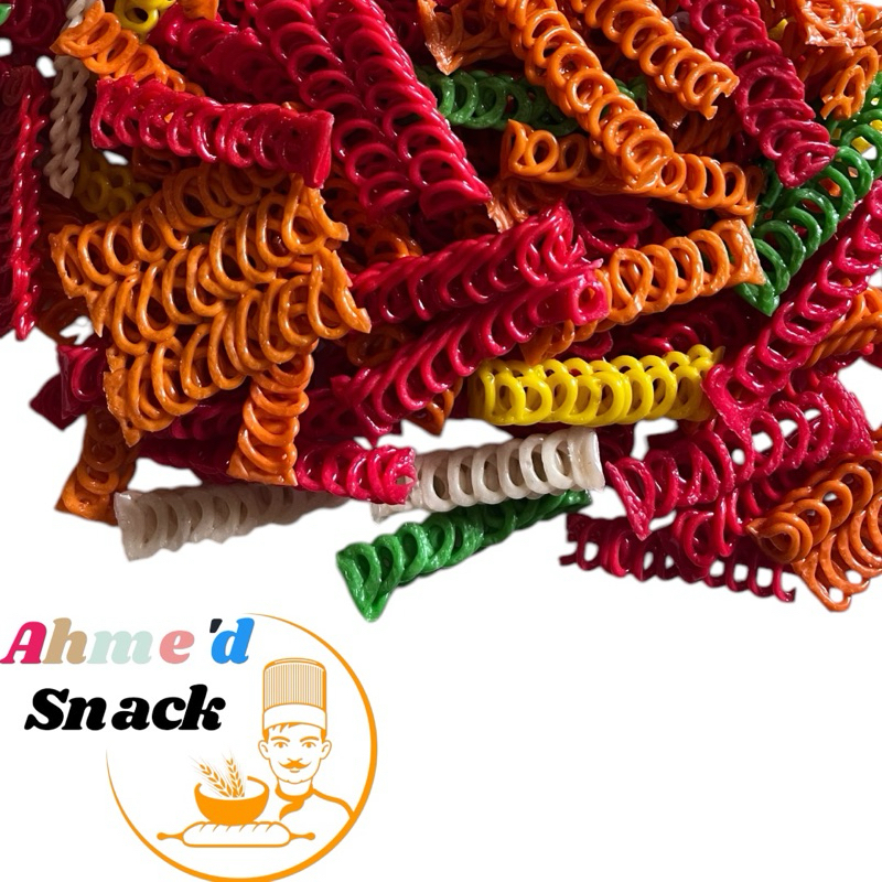 

kerupuk mentah tambang warna warni 250g