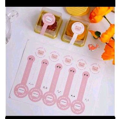 

stiker thankyou stiker terimakasih 9 lembar isi 90 stiker