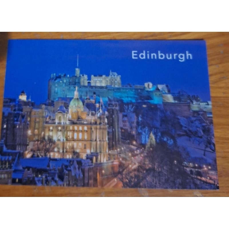 

kartu pos scotlandia edinburgh/scotland postcard