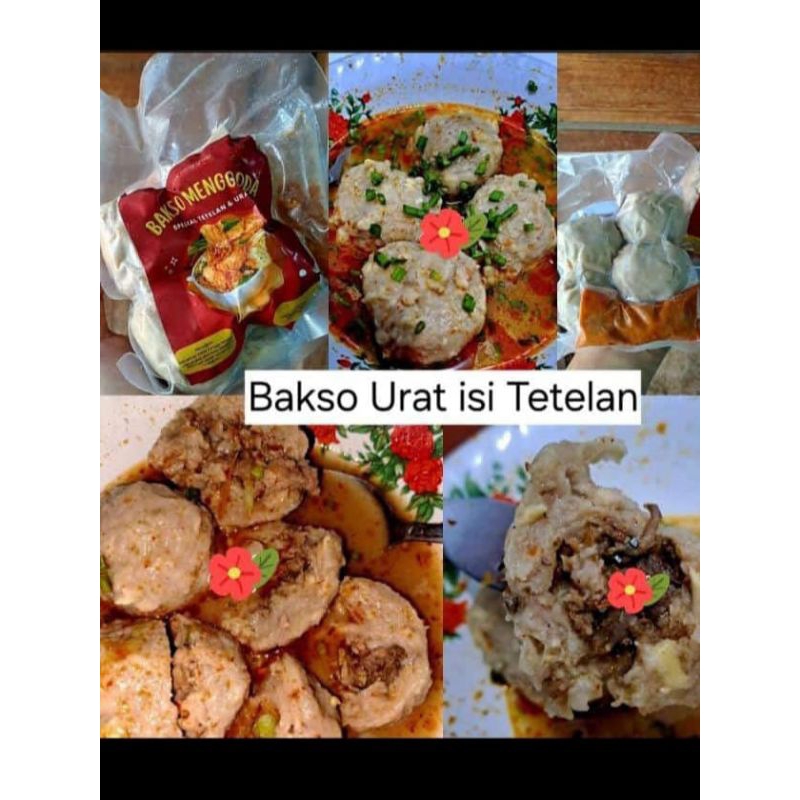 

bakso urat isi tetelan pentol urat tetelan