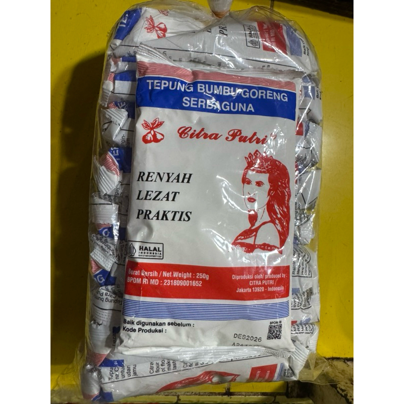 

TEPUNG BUMBU GORENG SERBAGUNA (CITRA PUTRI)