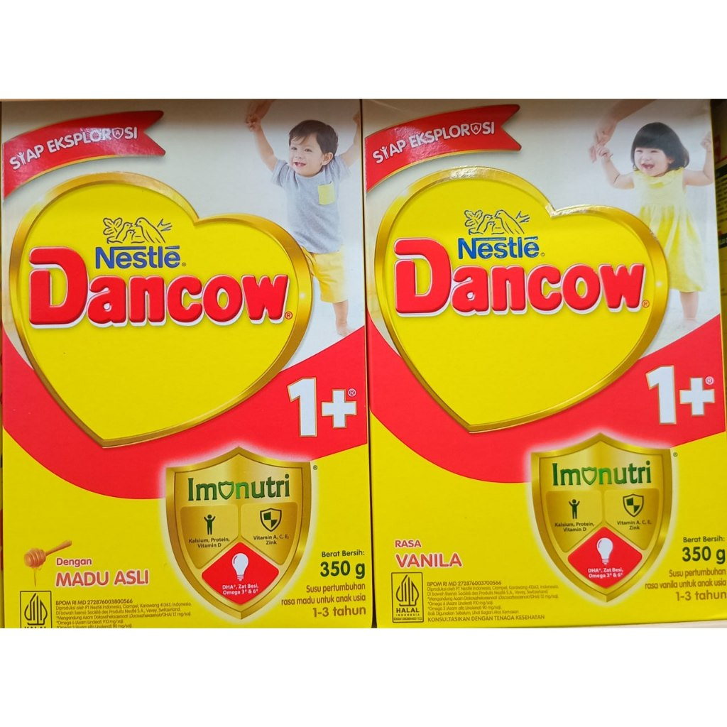 

Dancow 1+ Rasa Madu Asli & Vanilla 350 Gram / Susu Bubuk Nestle Dancow 1+ Madu Asli 350 Gram / Susu Bubuk Nestle Dancow 1+ Vanilla 350 Gram